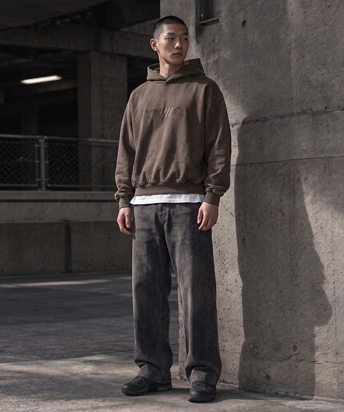 테노(TENO) 남성 데님 와이드팬츠_165(17590-055-801-10)