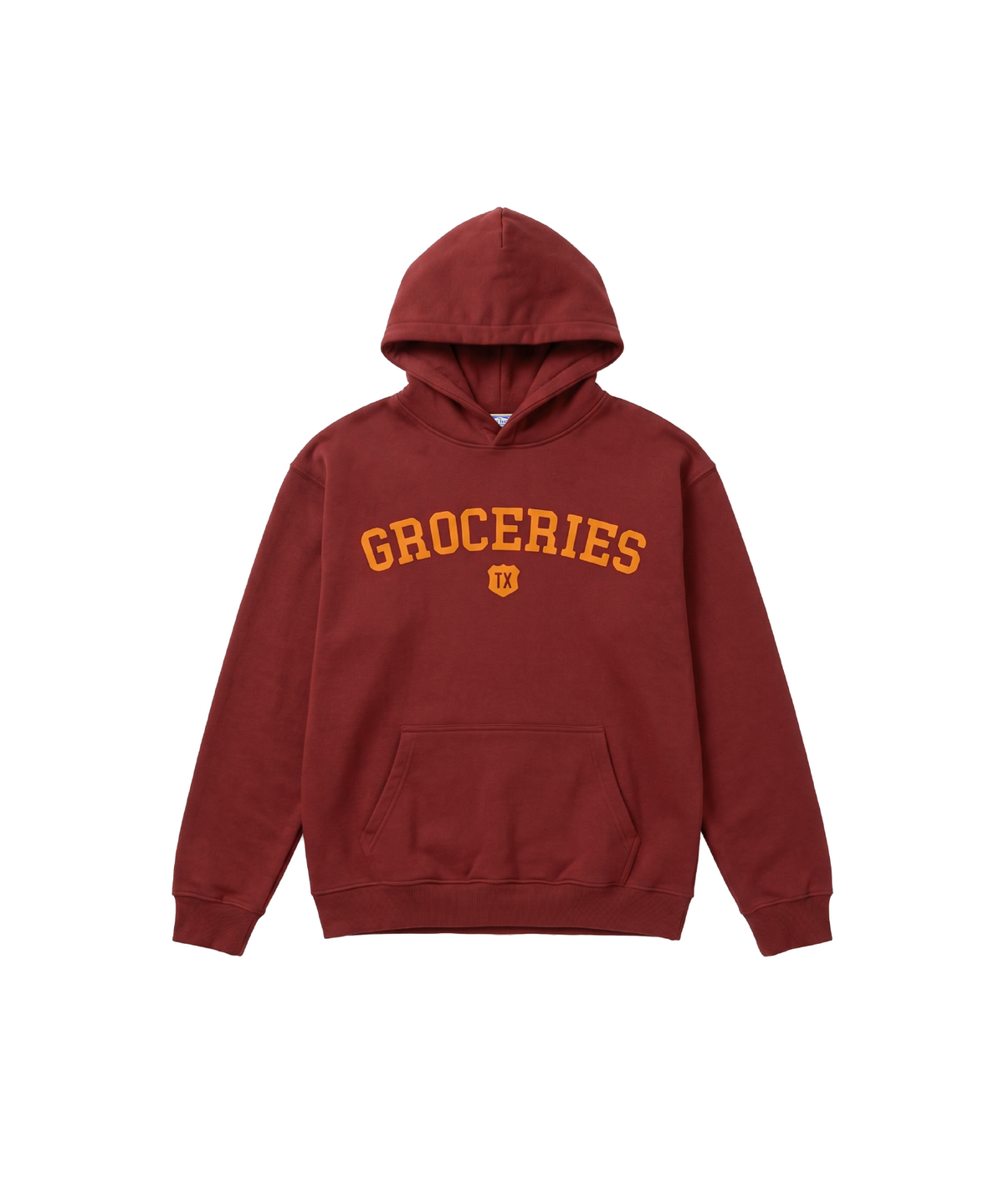 파파스팬트리(PAPA'S PANTRY) GROCERIES Hoodie_BURGUNDY