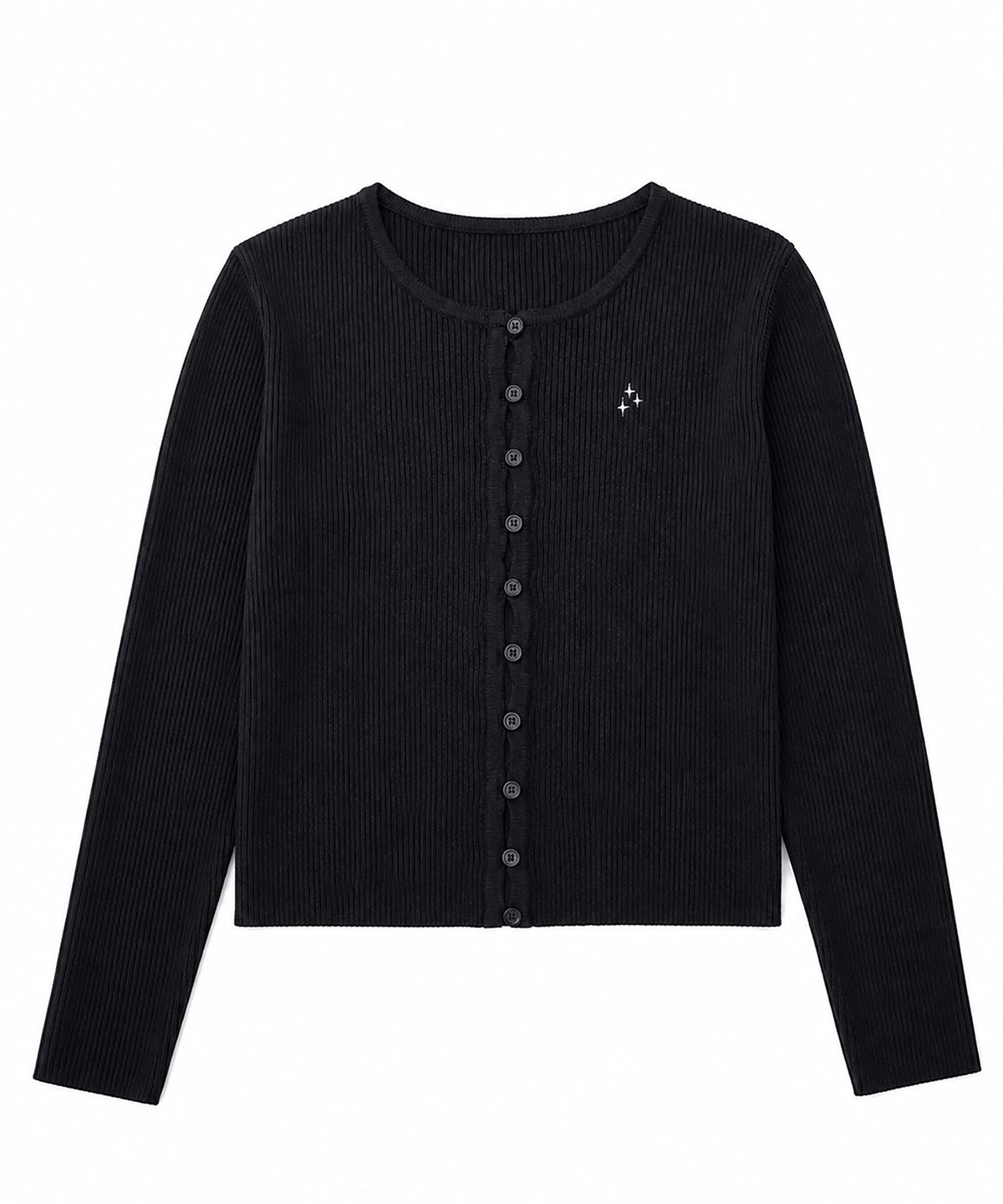 누프에블루(NEUFETBLEU) NEB essential cardigan (black)
