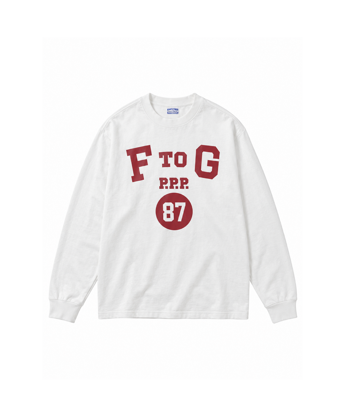 파파스팬트리(PAPA'S PANTRY) F.T.G. Long Sleeve Tee_WHITE