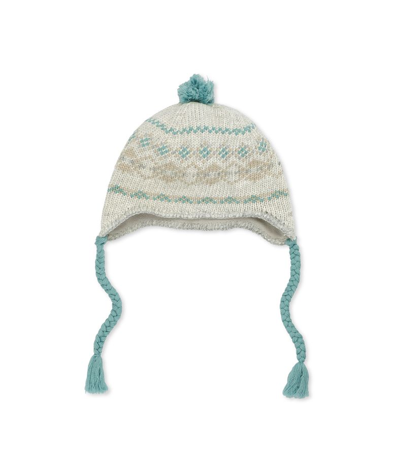 Alpine Tassel Beanie Ivory
