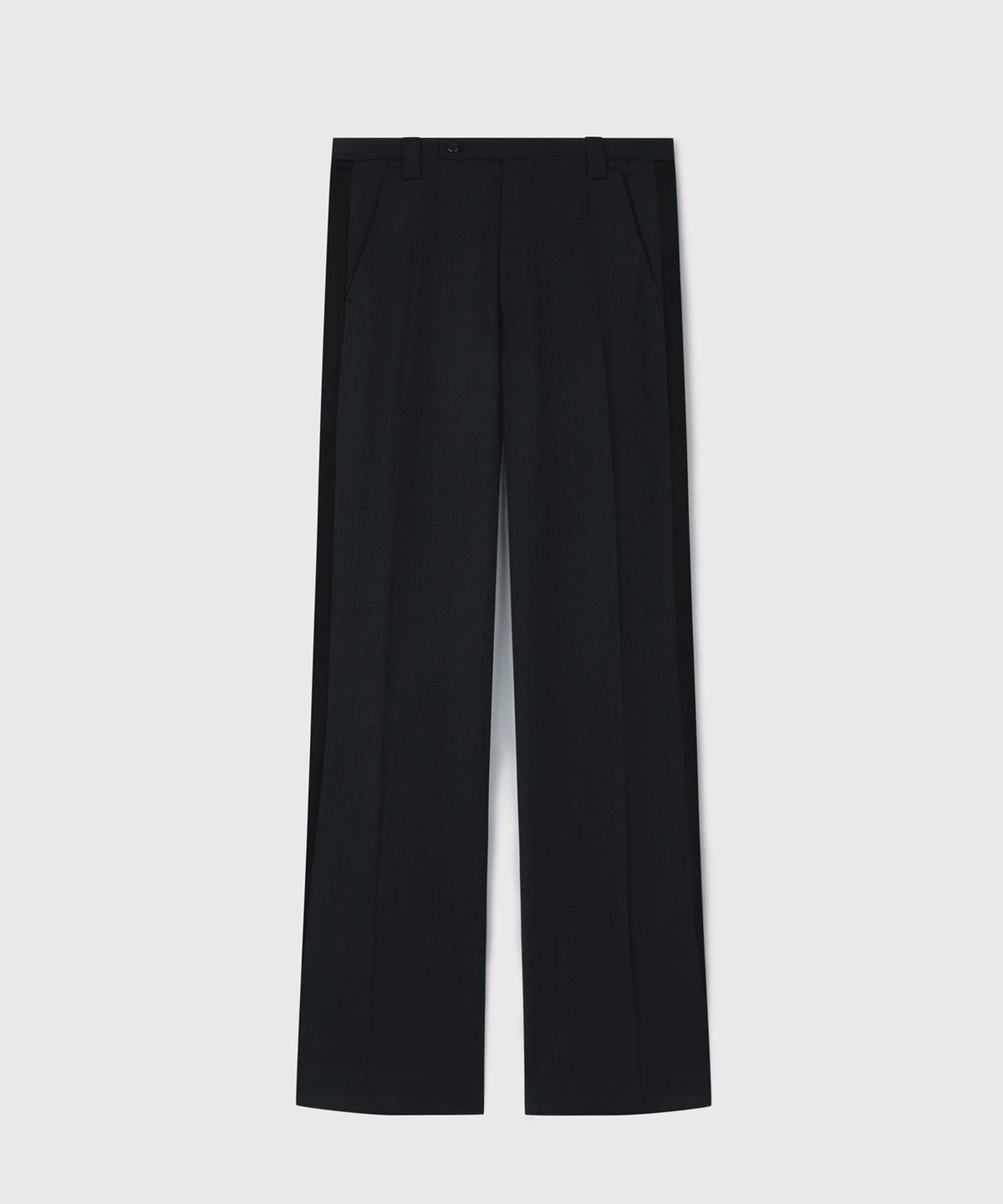 타일레(TAILLE) RUSCH 90S SIDE PANNEL TROUSERS BLACK