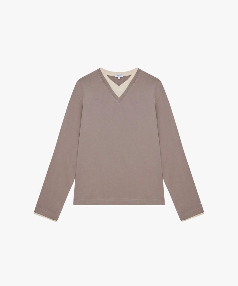Saros Layered Sleeve - Mocha Taupe(1)