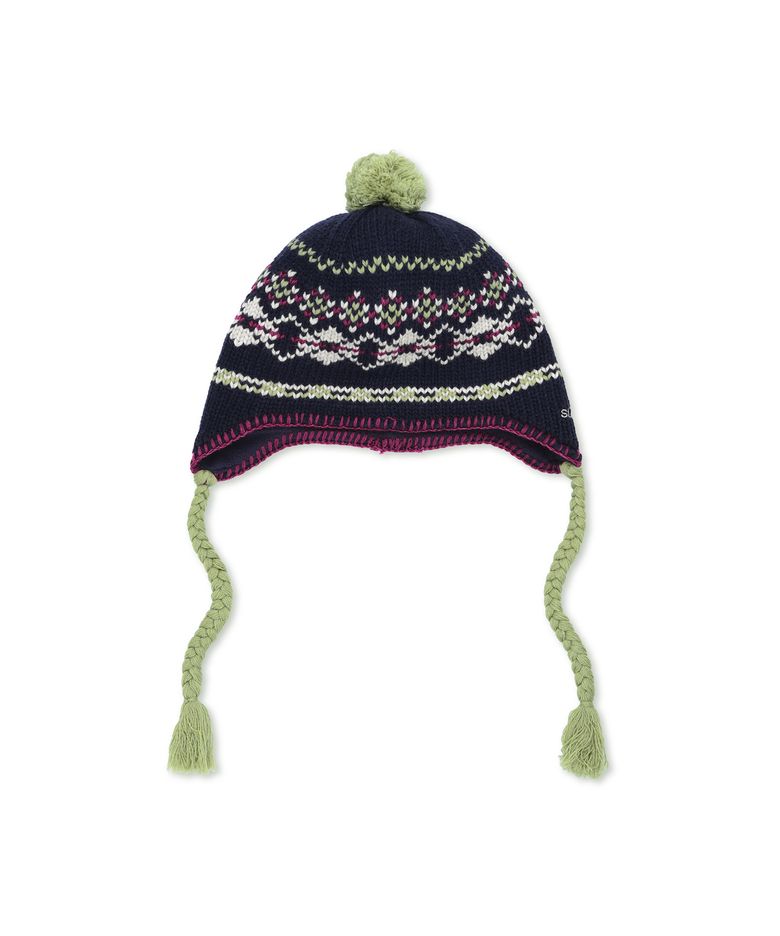 Alpine Tassel Beanie Navy