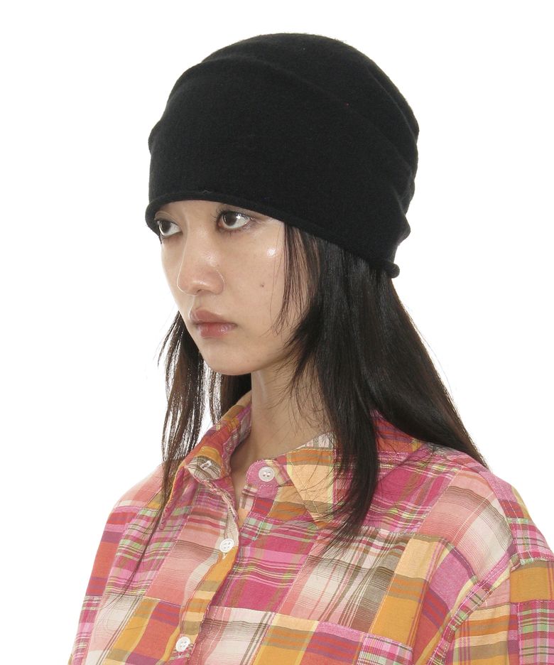 소프트 드레이프 비니_블랙