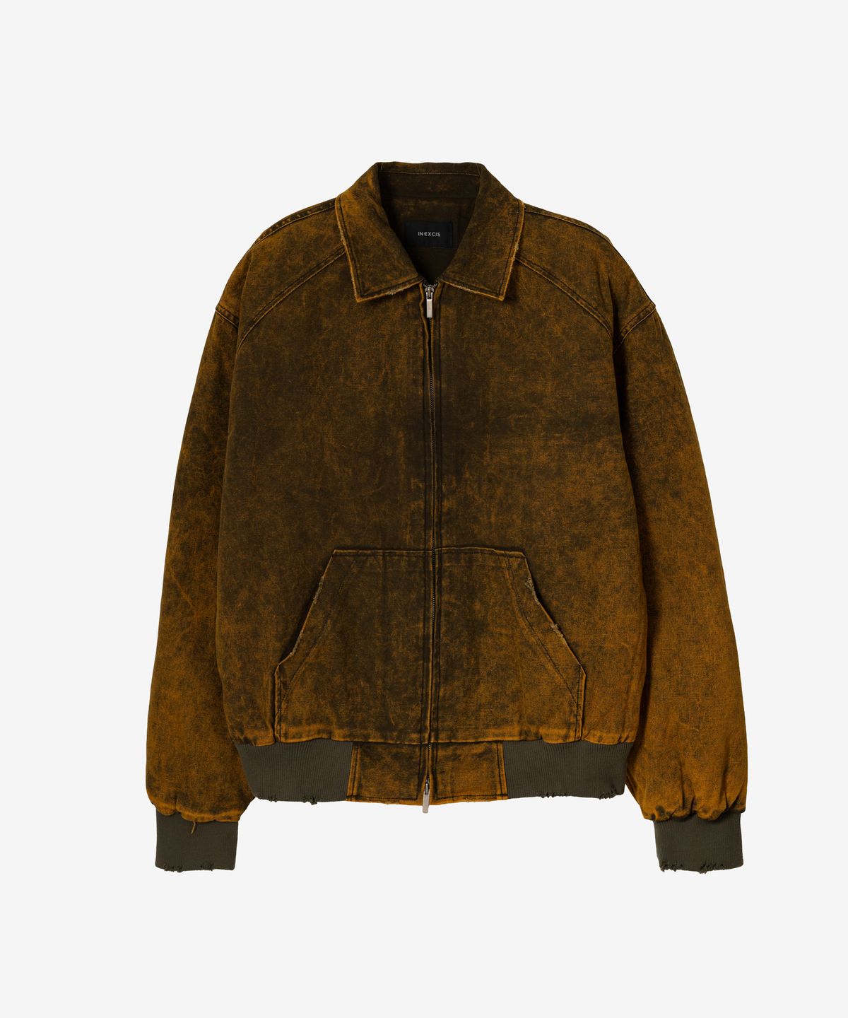 이넥시스(INEXCIS) 페이드 워싱 블루종 (Washed Khaki)