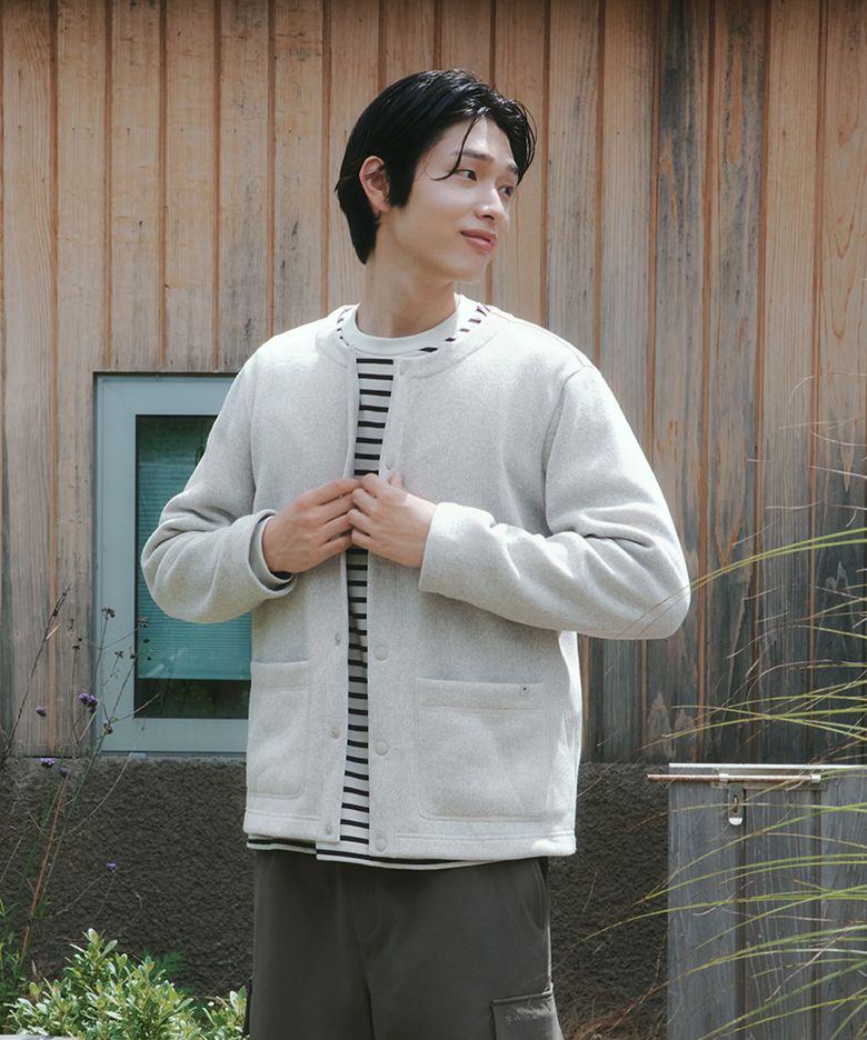 니트 가디건 (S26WMFFJ76) Light Beige