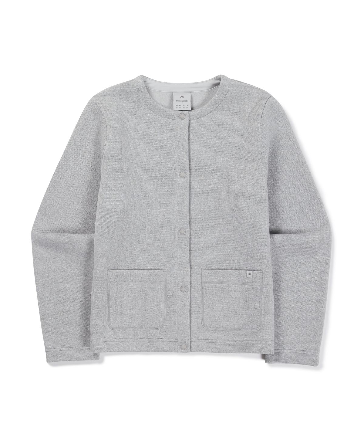 스노우피크 어패럴(SNOWPEAK APPAREL) 니트 여성 가디건 (S26WWFFJ77) Melange Gray