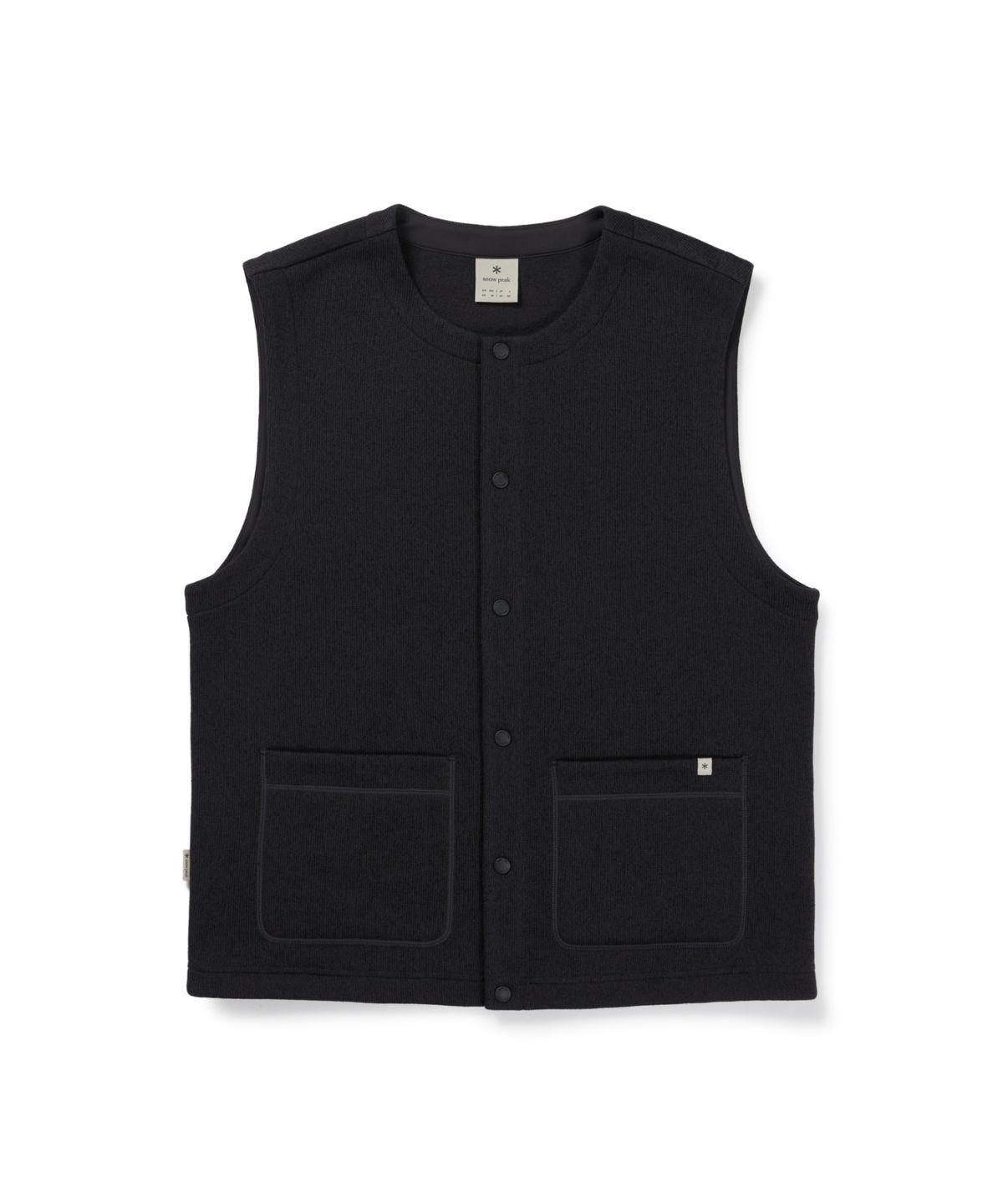 스노우피크 어패럴(SNOWPEAK APPAREL) 니트 베스트 (S26WMFVE76) Dark Charcoal