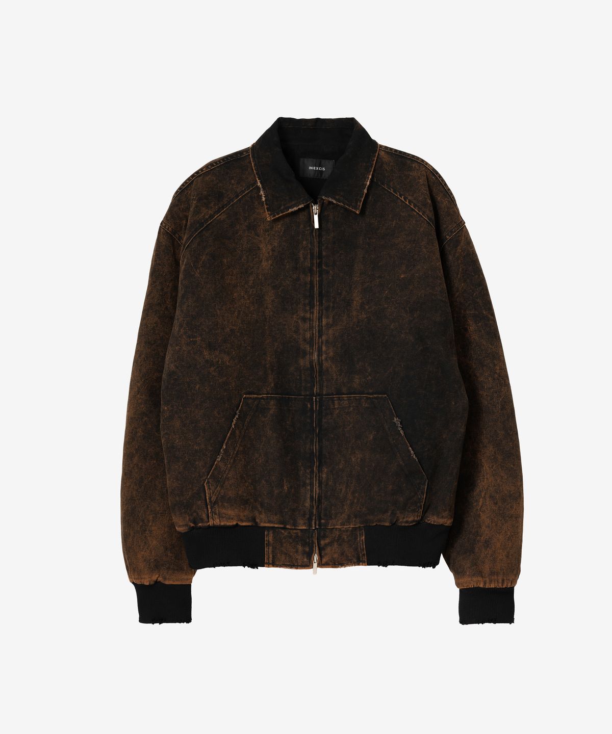 이넥시스(INEXCIS) 페이드 워싱 블루종 (Washed Black)