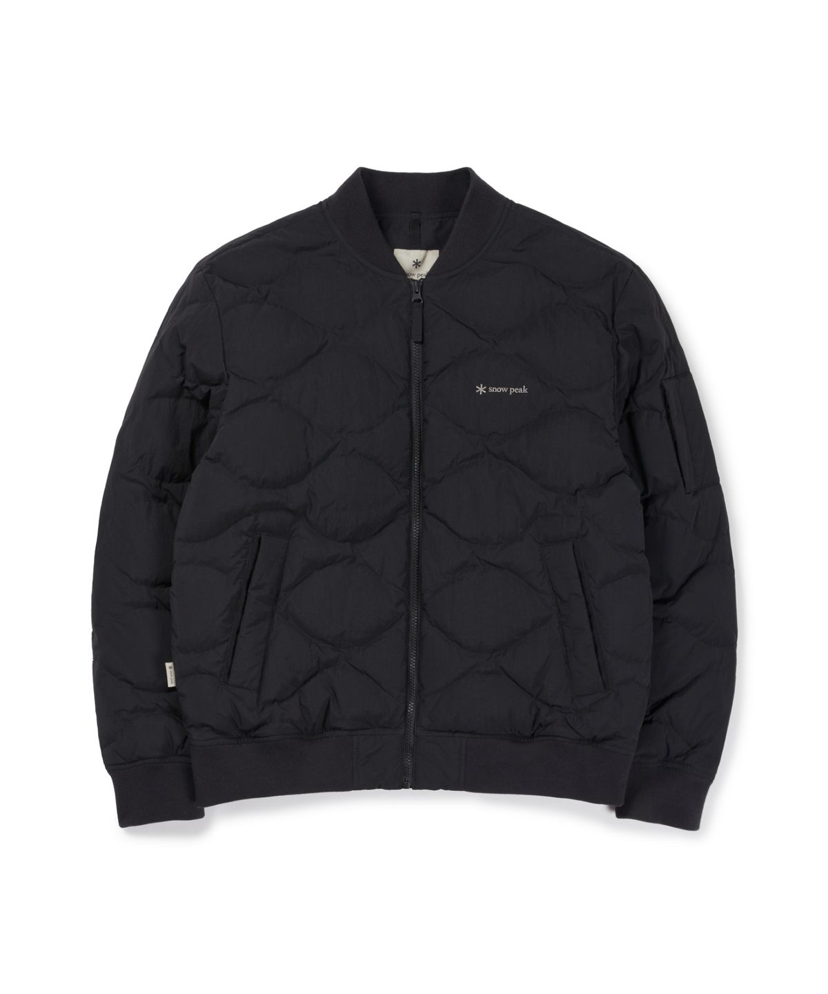 스노우피크 어패럴(SNOWPEAK APPAREL) 경량타슬란 경량 봄버 다운 자켓 (S26WMLDJ44) Black