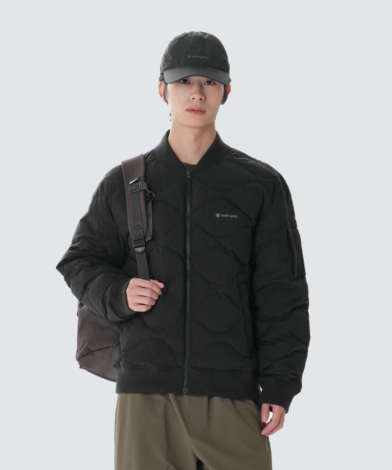 경량타슬란 경량 봄버 다운 자켓 (S26WMLDJ44) Black