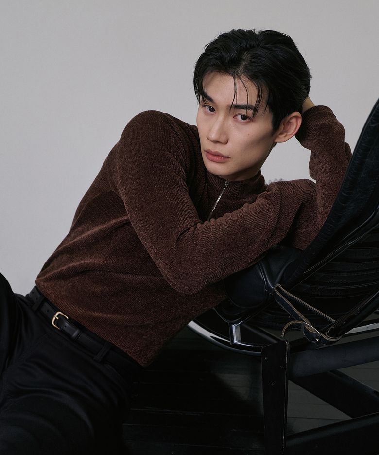Velour golgi half zip up(Brown)