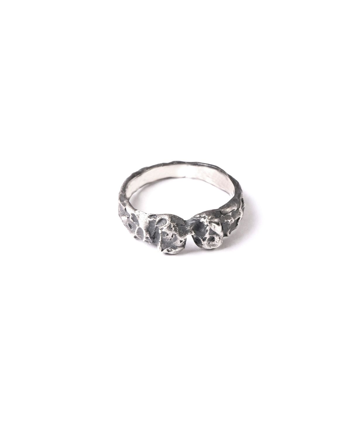 헤트(HAETT) [925 silver] iron lung ring