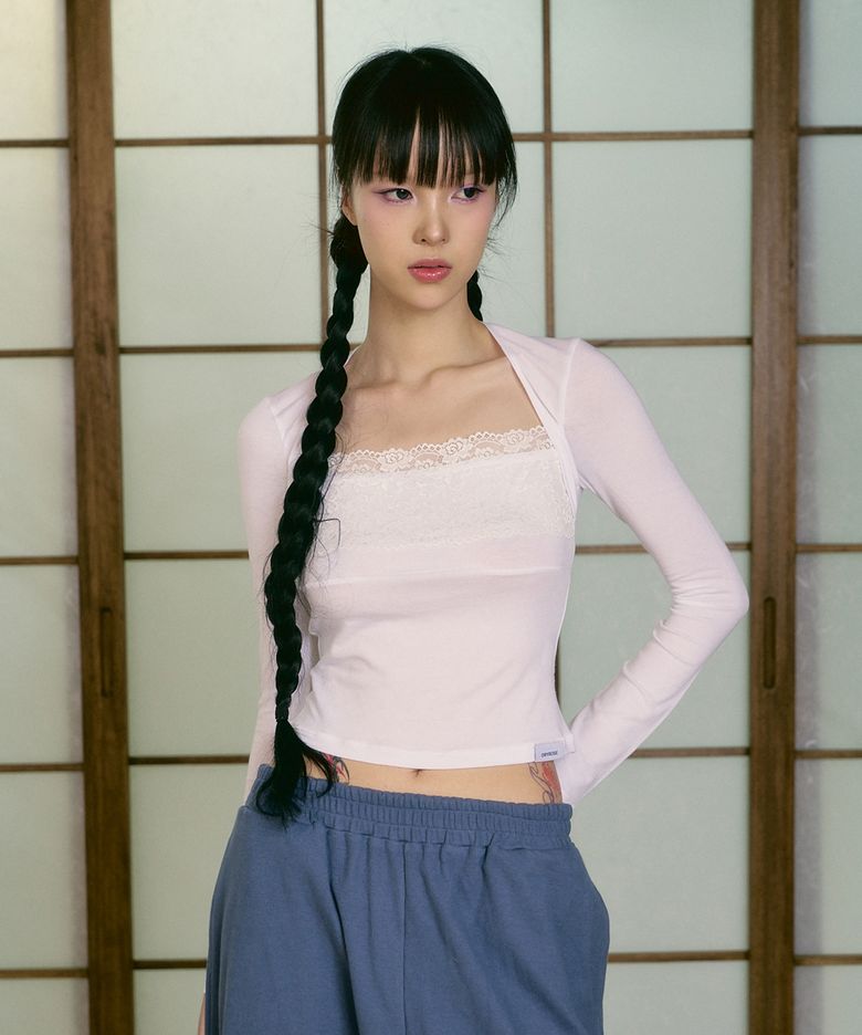 레이스 볼레로 탑 (아이)