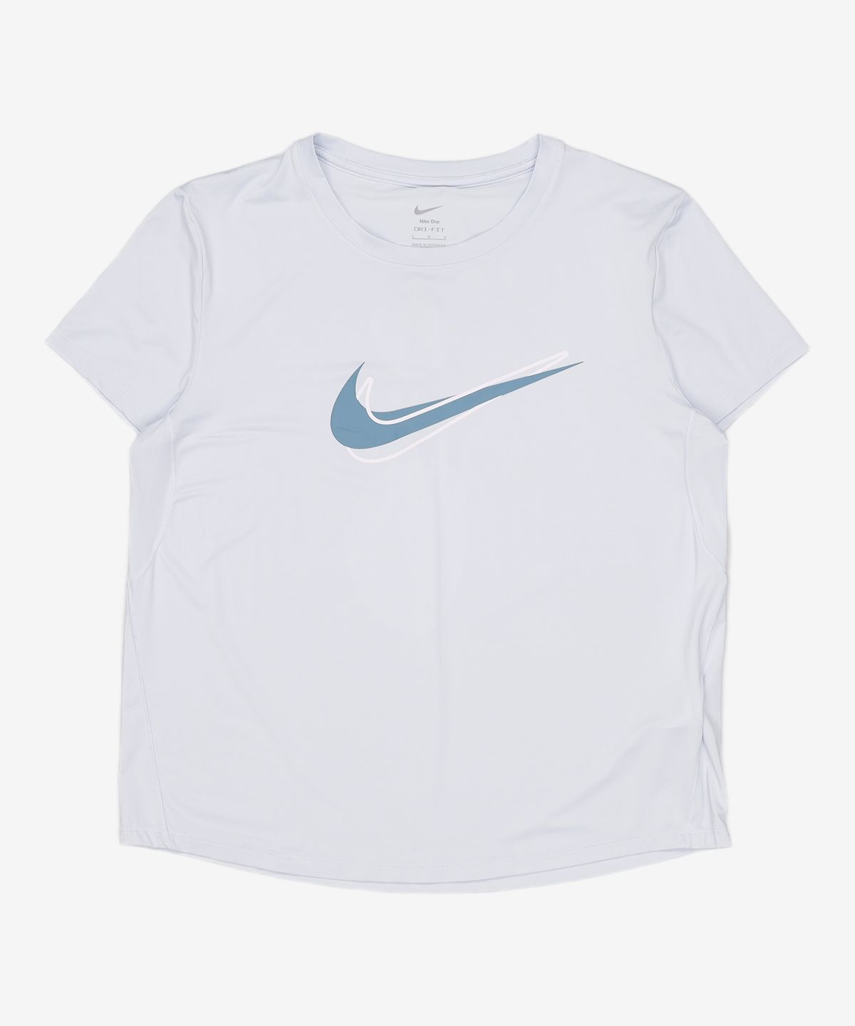 나이키(NIKE) 원 스우시 드라이 핏 반소매 러닝 탑 W - 블루 틴트 / HJ2205-423 L