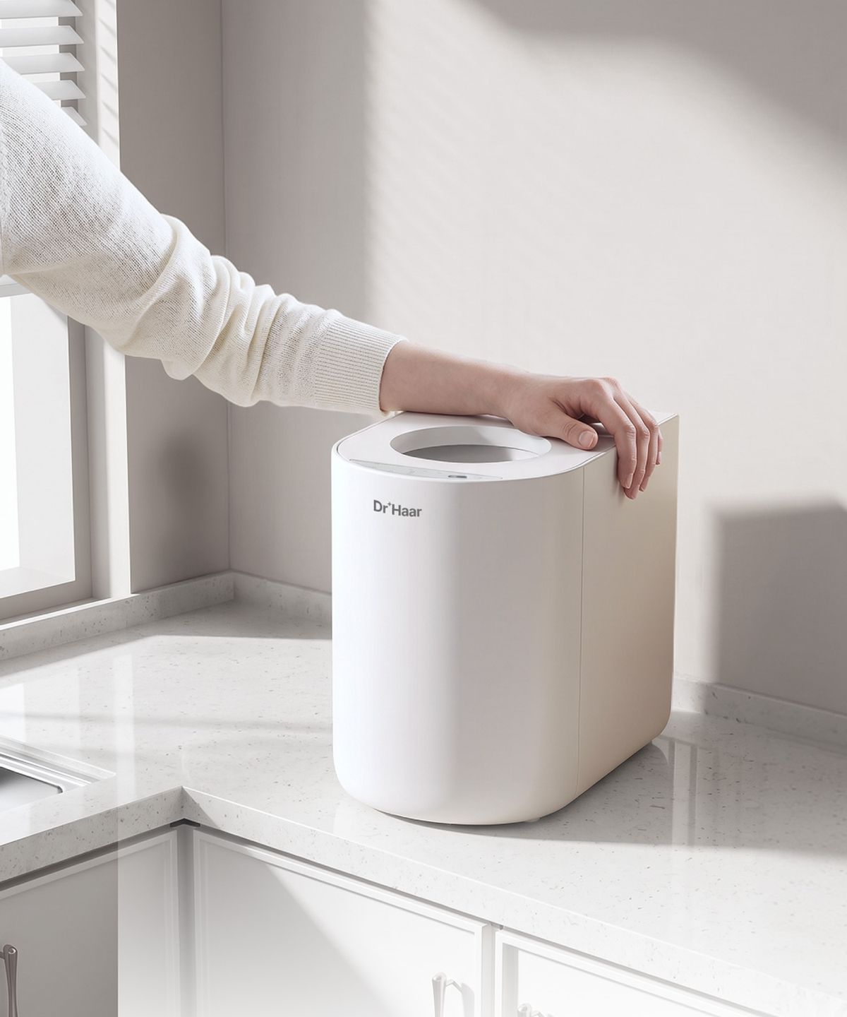 닥터하르(DRHAAR) 스마트 오토 4.5L 대용량 건조분쇄 음식물처리기