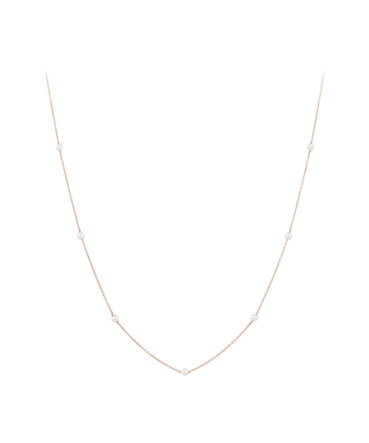 제이에스티나(JESTINA) BASIC PERLINA 14K 진주 목걸이 (JJP1NI6B9181R4420)