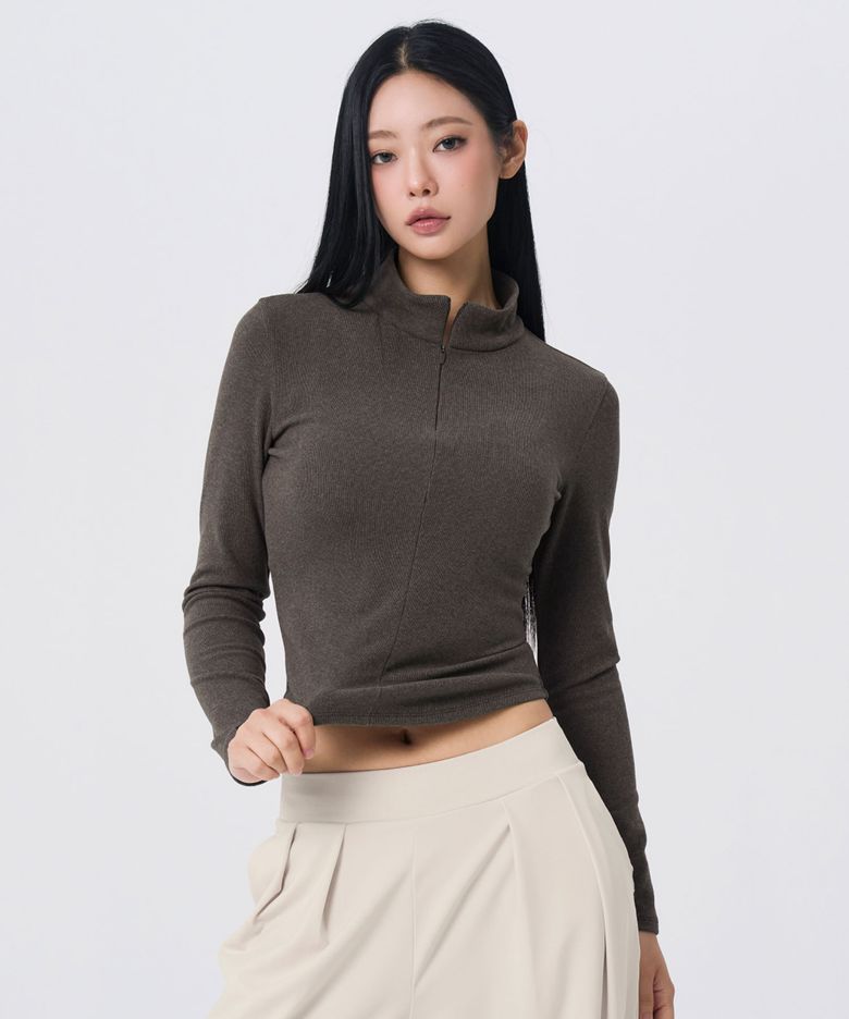 웜 스무드 하프집업 롱슬리브 XFL4TU1120
