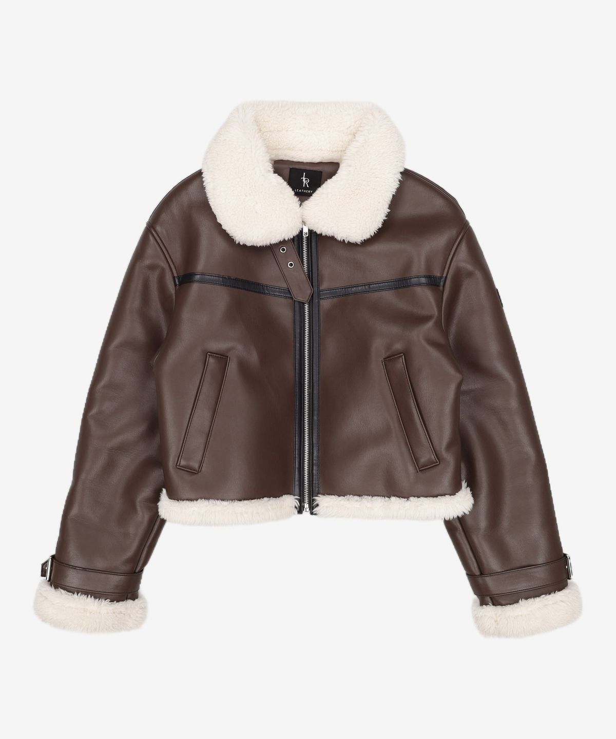 레더리(LEATHERY) 무스탕/퍼 M