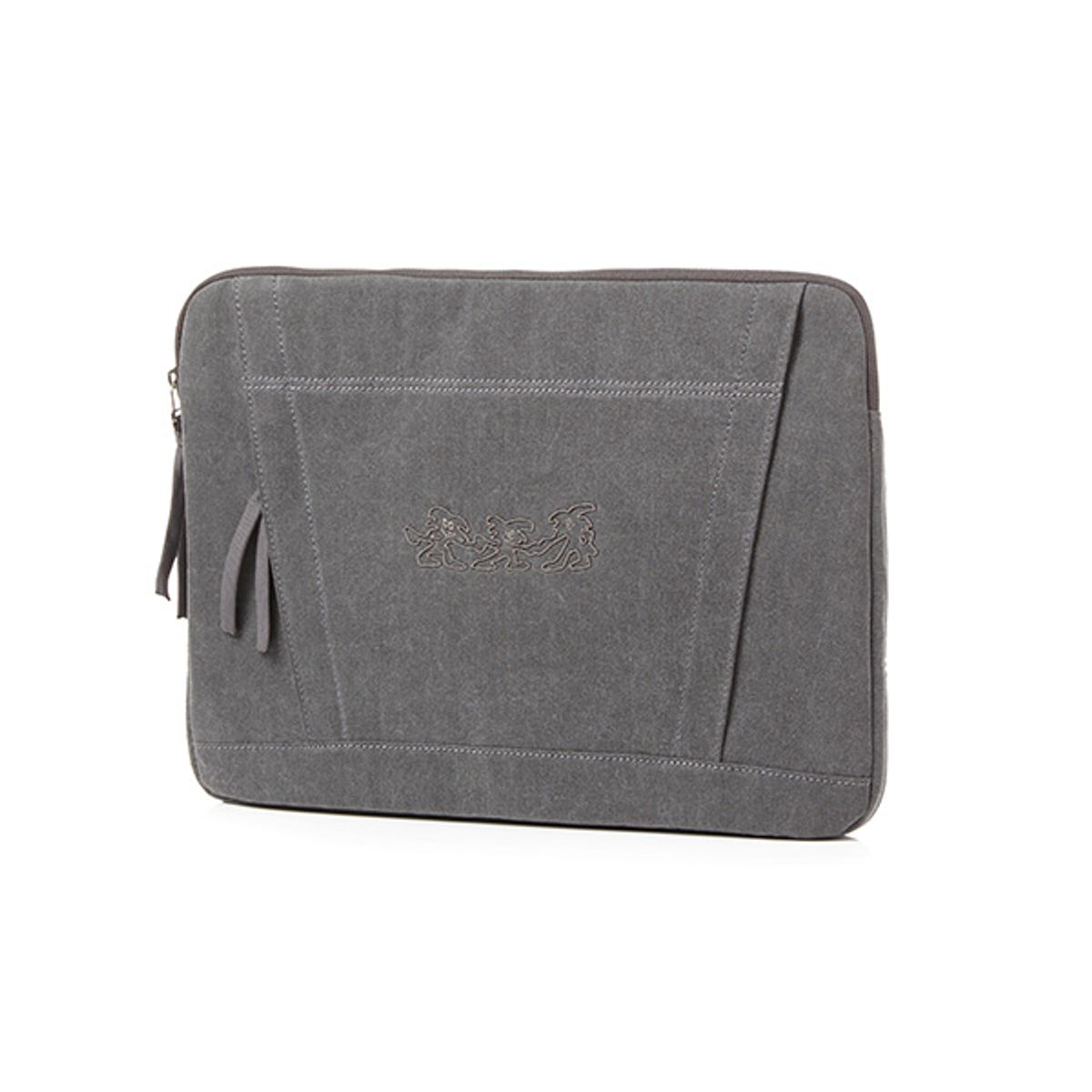 쌤소나이트 레드(SAMSONITE RED) ADD ON ESS TRIPLETS 랩탑 파우치 DUSTY CHARCOAL UX1B3005