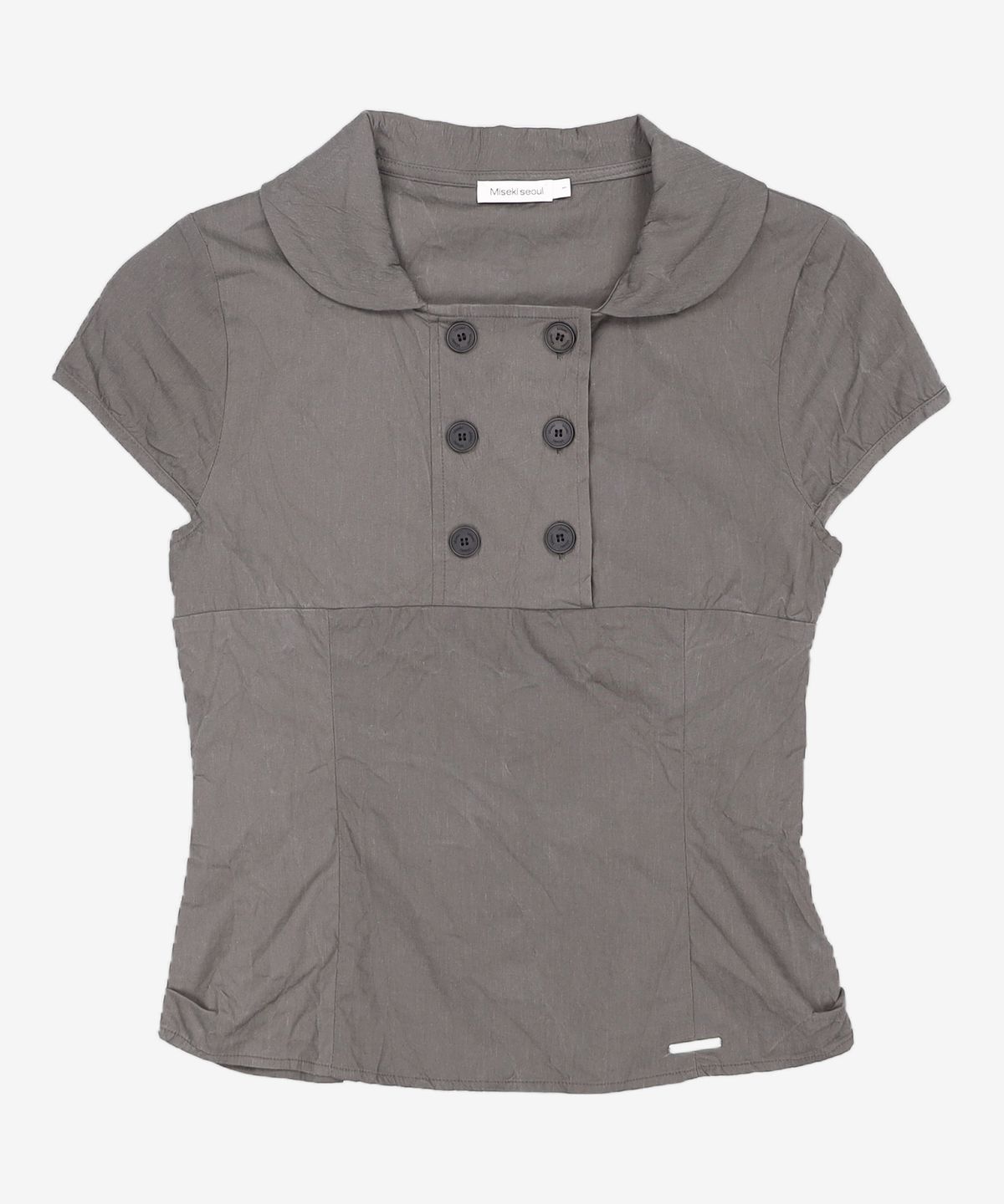 미세키서울(MISEKI SEOUL) Double button shirts top FREE