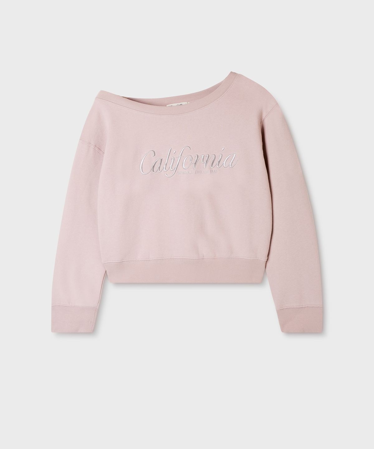 후아유(WHO.A.U) One-Shoulder Sweatshirt(Brushed) / WHMWG4T22F