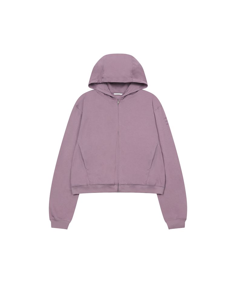 BCG ZIP-UP HOODIE PURPLE