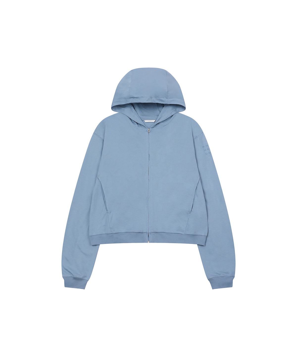 구미코(9UMIKO) BCG ZIP-UP HOODIE BLUE