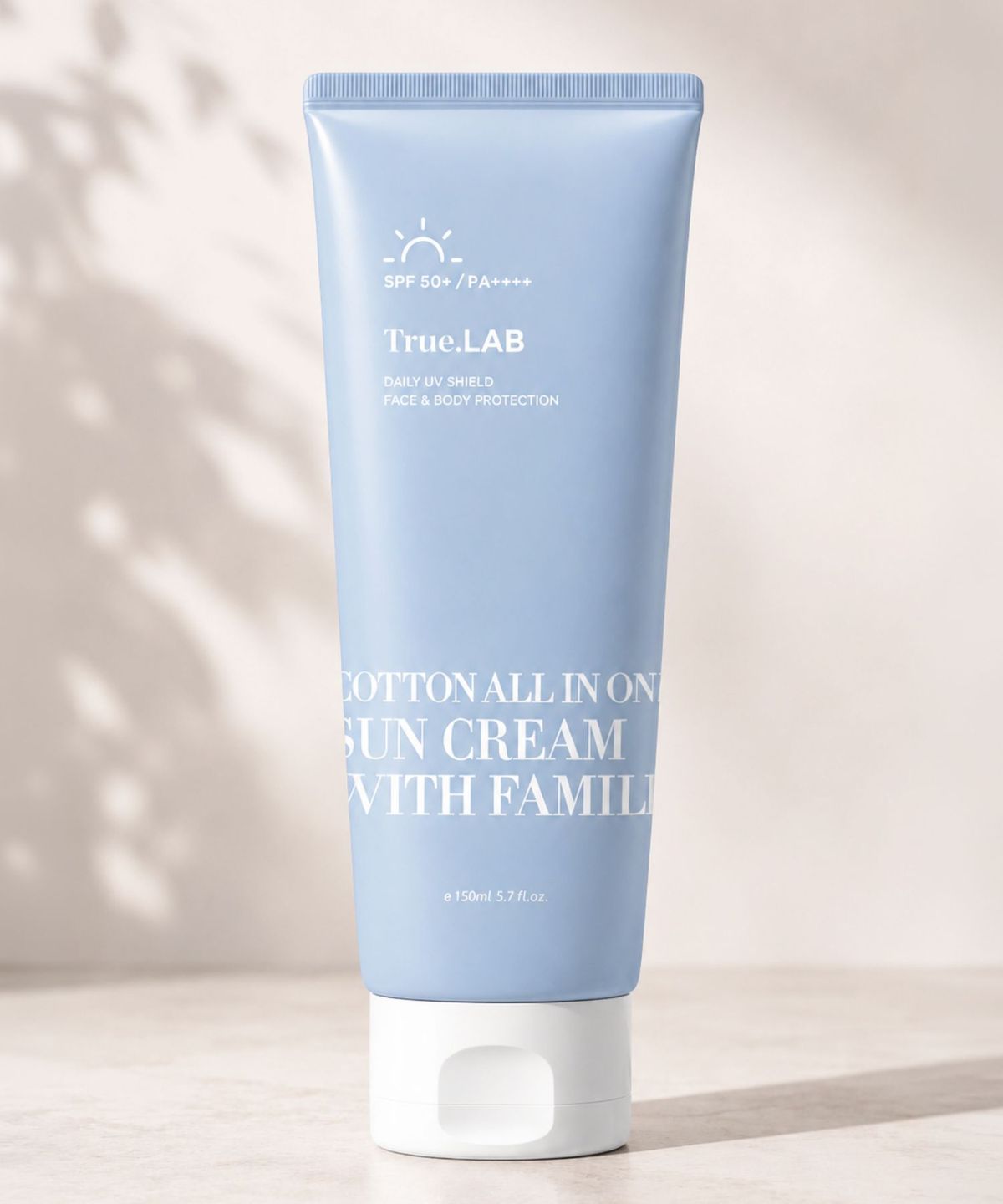 정직한실험실(TRUE LAB) 코튼 올인원 선크림 위드 패밀리 150ml