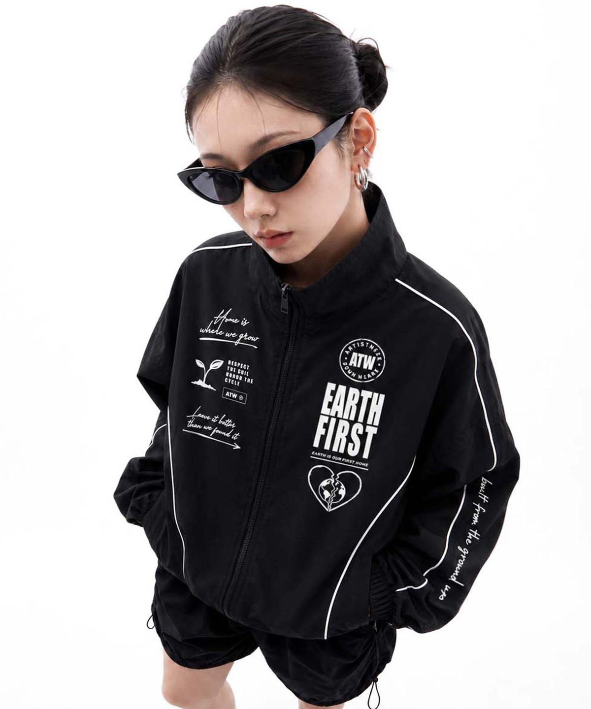 아티스트웨어(ARTISTWEAR) 월드프로텍트 파이핑 바람막이