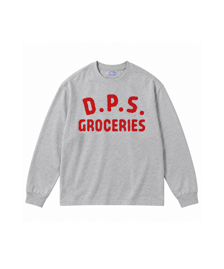D.P.S. Long Sleeve Tee _MELANGE GREY