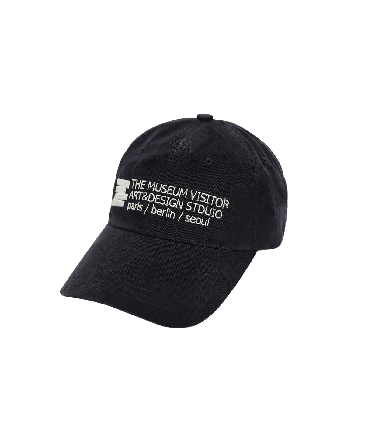 더뮤지엄비지터(THEMUSEUMVISITOR) THE MUSEUM VISITOR BALL CAP (NAVY)
