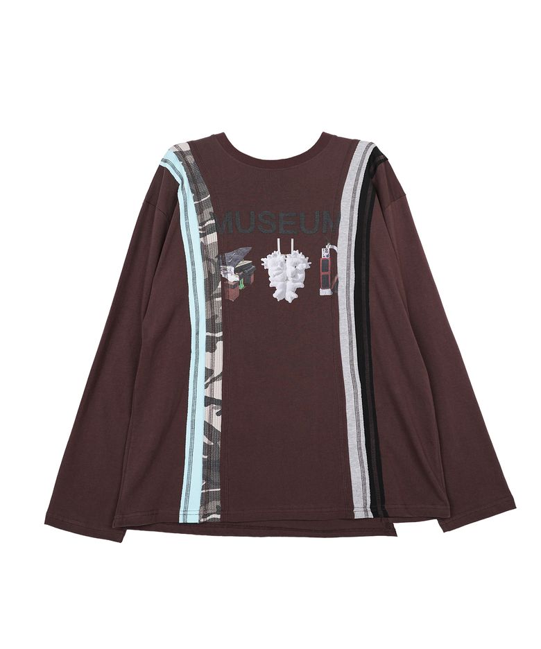 EXHIBITION MULTI PANEL LONG SLEEVE (BROWN)