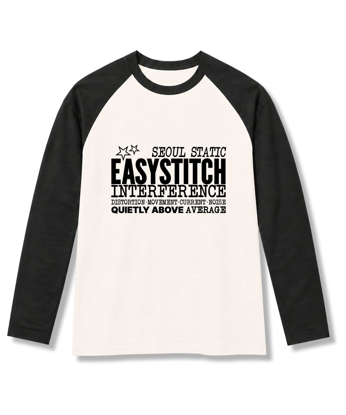 이지스티치(EASY STITCH) 인터퍼런스 나그랑 오버핏 롱슬리브 티셔츠 3COLOR