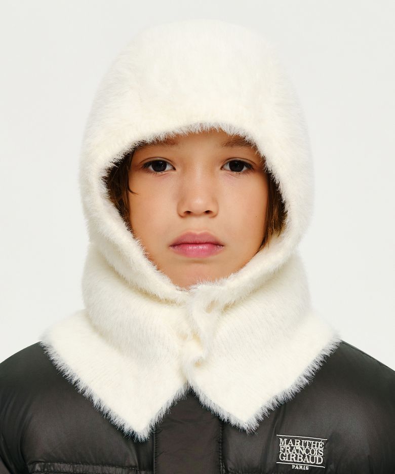 KIDS KNIT BALACLAVA ivory