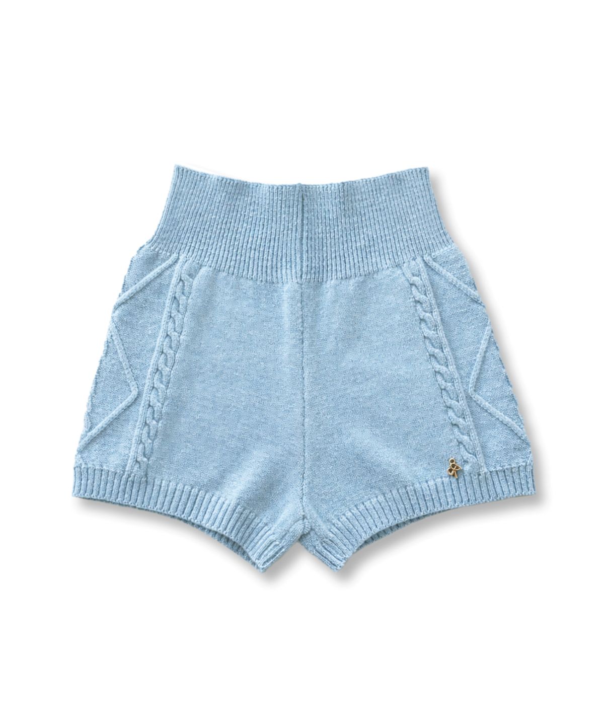 블랙크러쉬(BLACRUSH) Soft KKBAEGI Knit Pants / 밀크블루