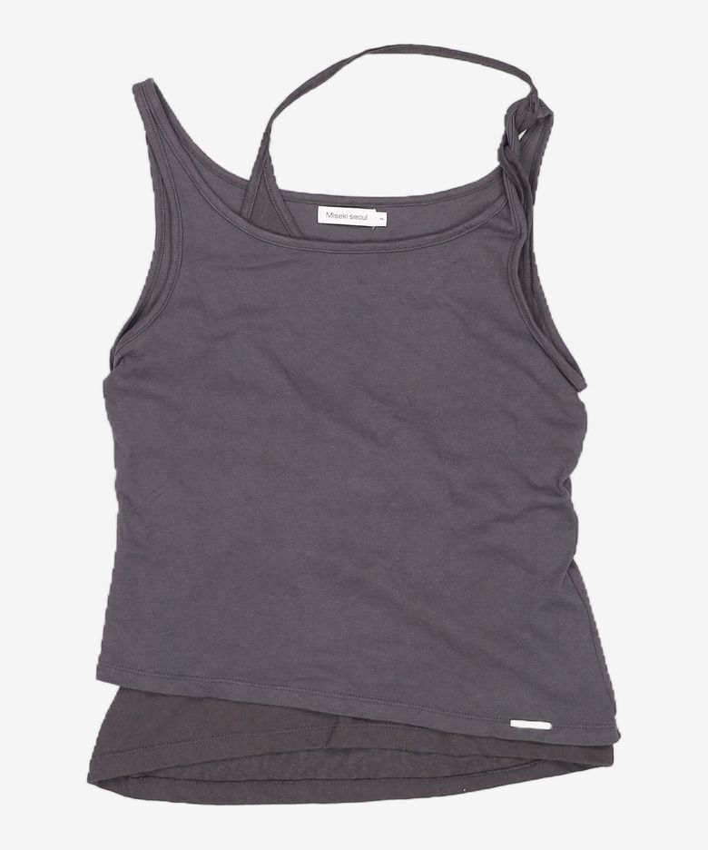 Twist string layered sleeveless 2