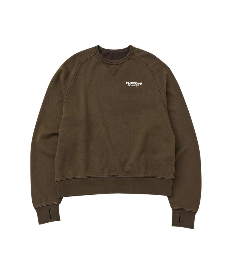 MIM TEAM SWEAT SHIRT_Brown