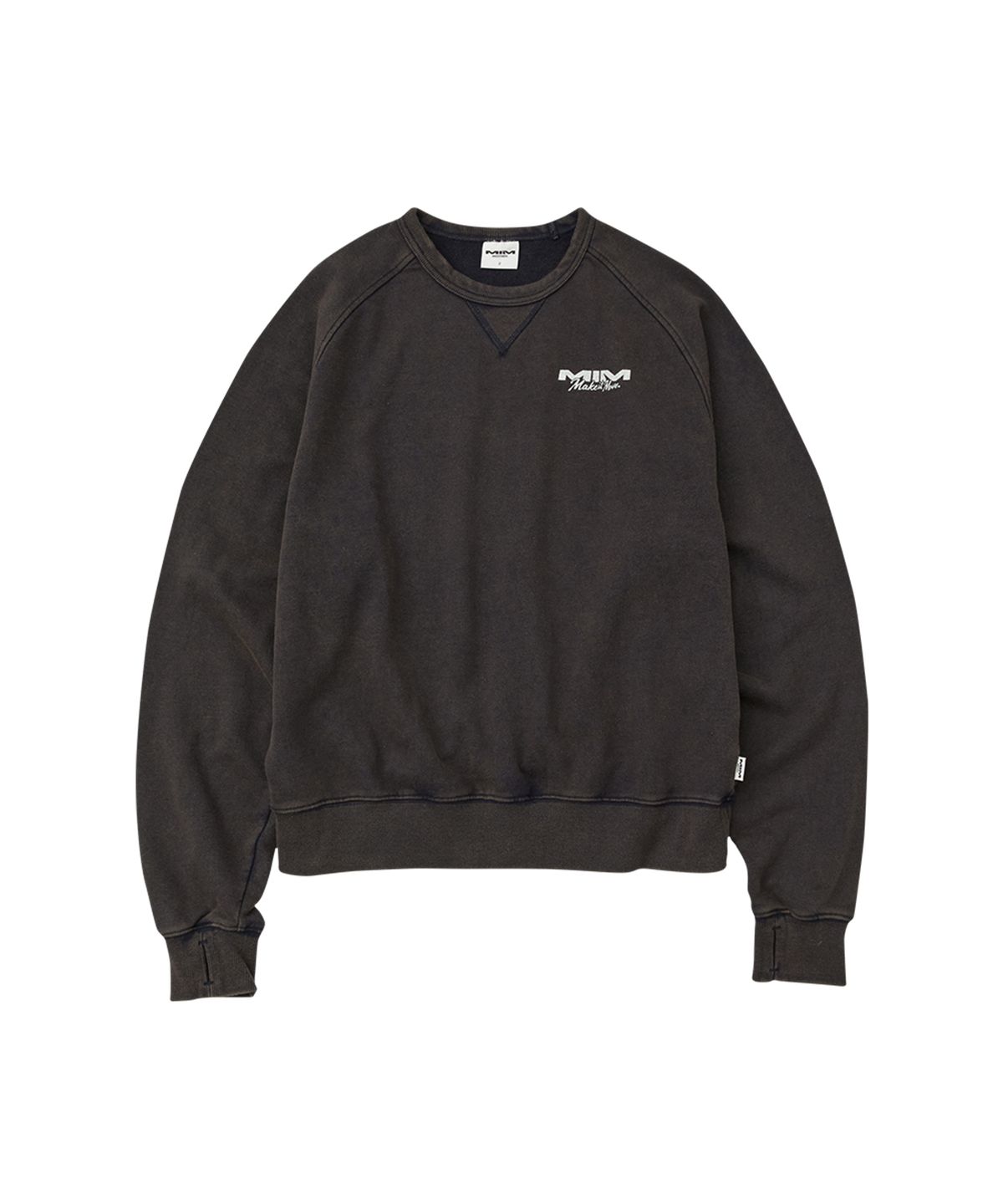 엠아이엠(MIM) MIM TEAM SWEAT SHIRT_Charcoal Grey