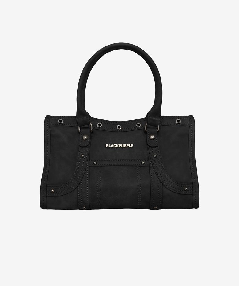 벨튼 로고 미니 토트백_블랙 Velton Logo Mini Tote Bag_Black