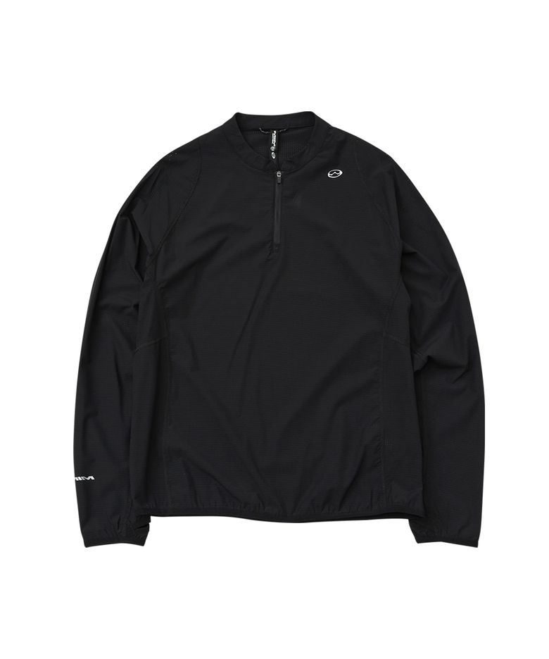 MIM 1/4 HALF-ZIP UP_Black