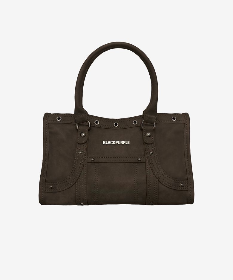 벨튼 로고 미니 토트백_카키 Velton Logo Mini Tote Bag_Khaki