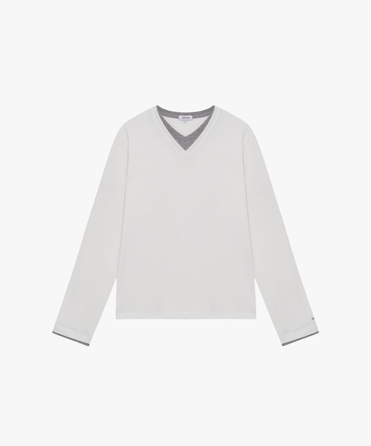 사로스(saros) Saros Layered Sleeve - White(1)