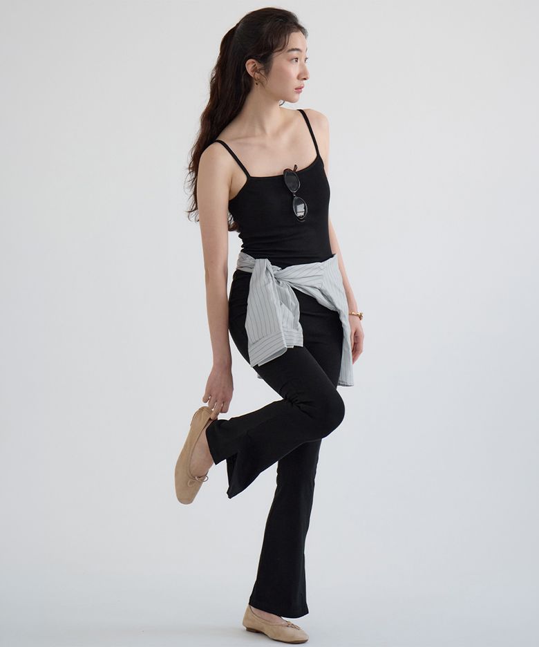 Relax Bootcut Jumpsuit_Black