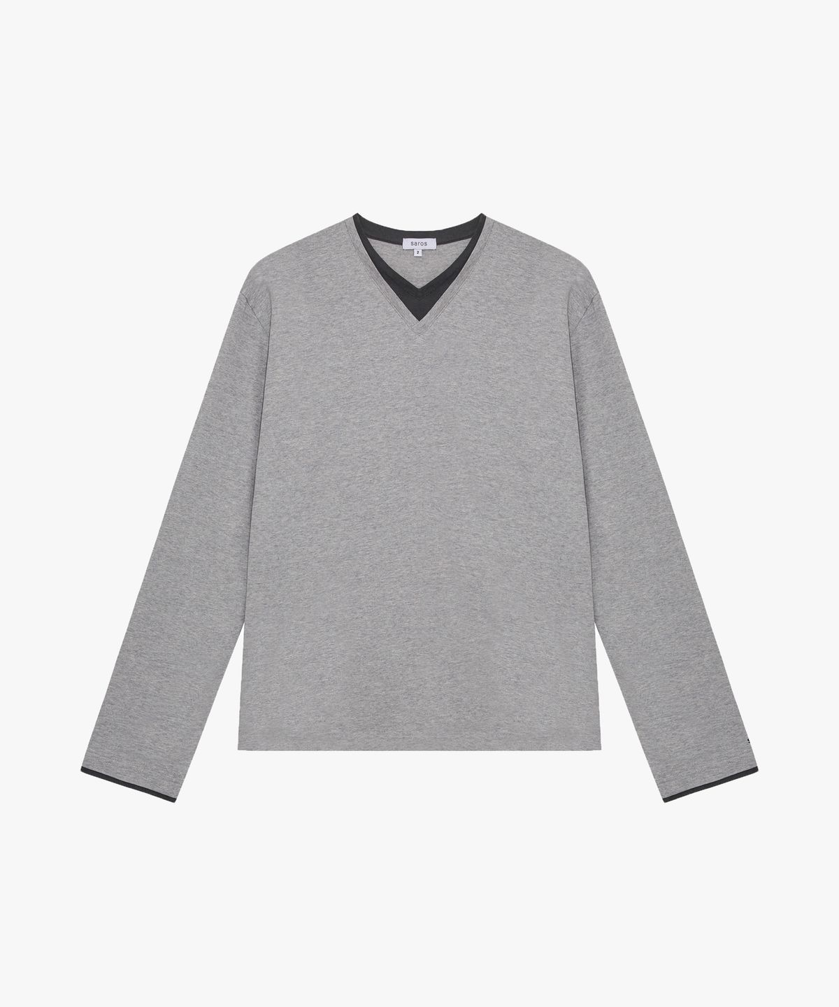 사로스(saros) Saros Layered Sleeve - Gray(2)