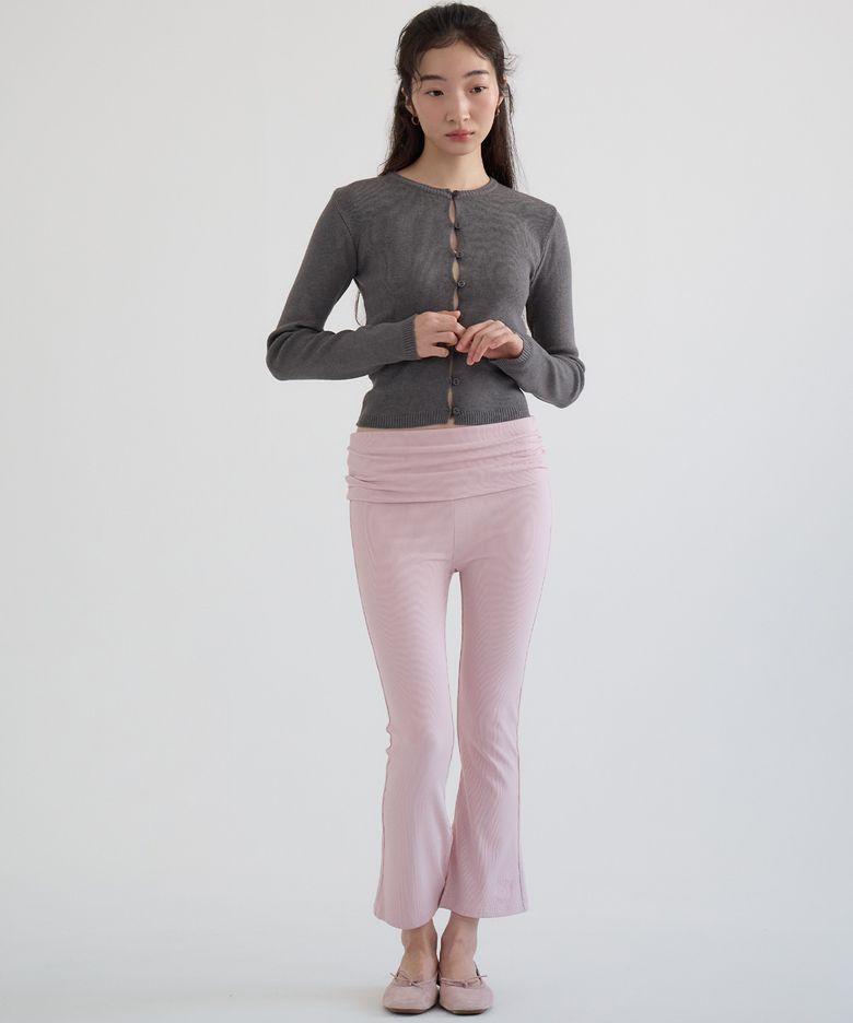 Relax Bootcut Pants_Pink