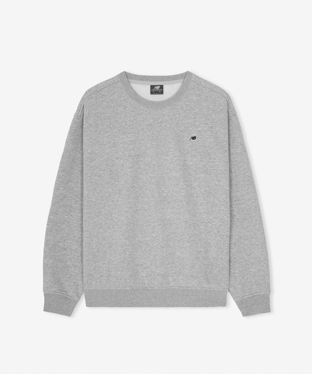 뉴발란스(NEW BALANCE) NBNCG41003 / UNI 에센셜 클래식 기모 맨투맨 (M/GRAY)