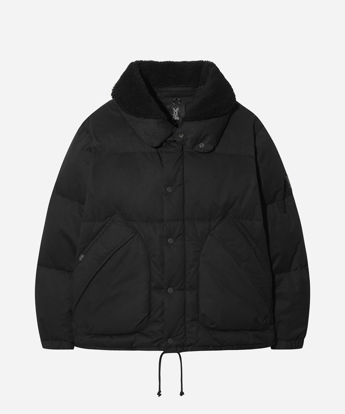 디오디(DOD) 여성) 코나 하이웜 D7 카라 다운자켓(BLACK)