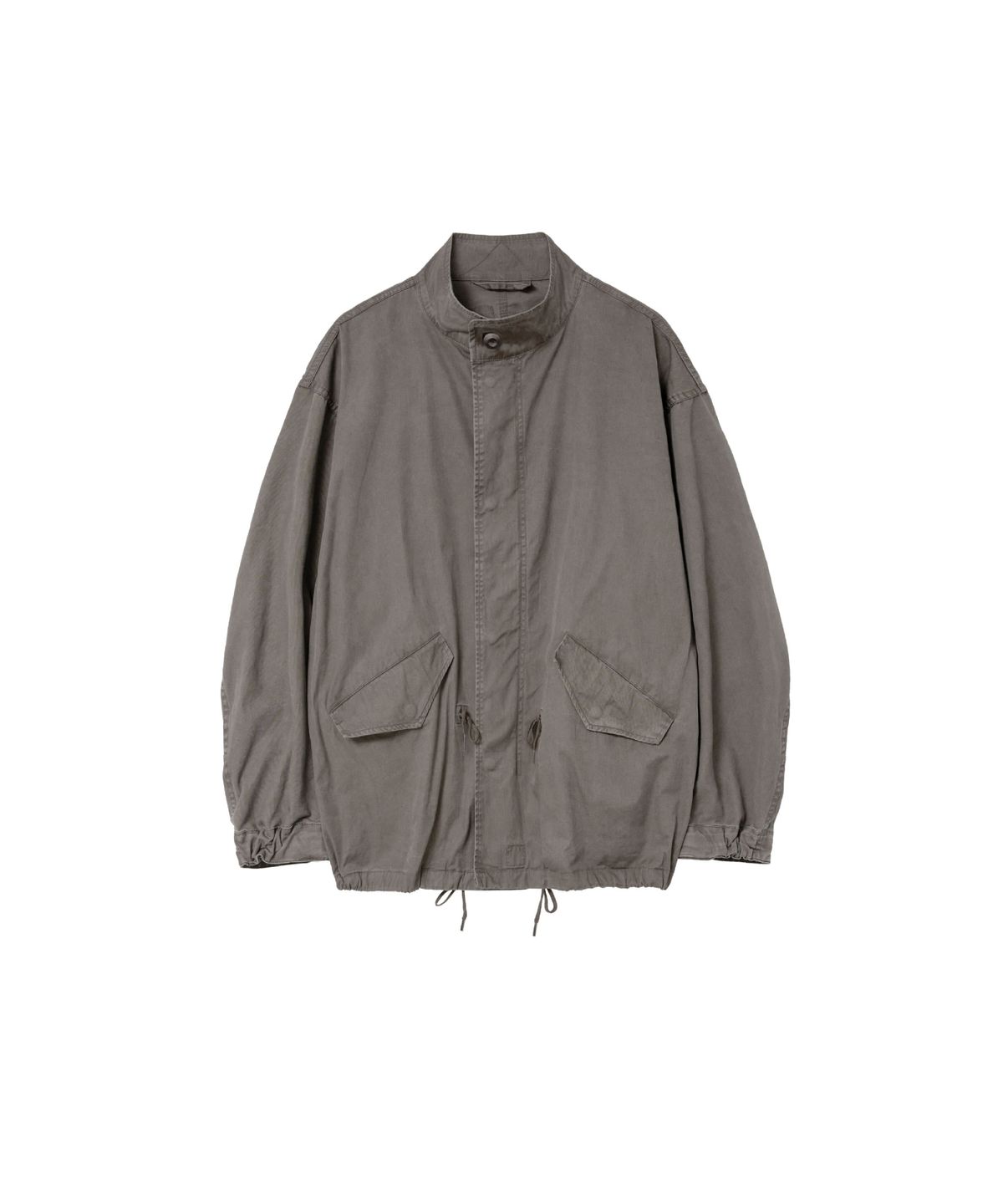 해칭룸(HATCHINGROOM) Short Mods Parka Mud Brown
